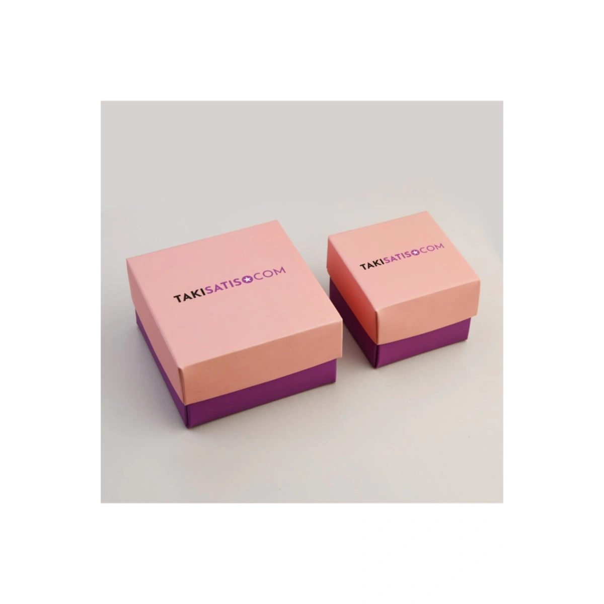 Taşlı Kalp Modern Gümüş Kolye