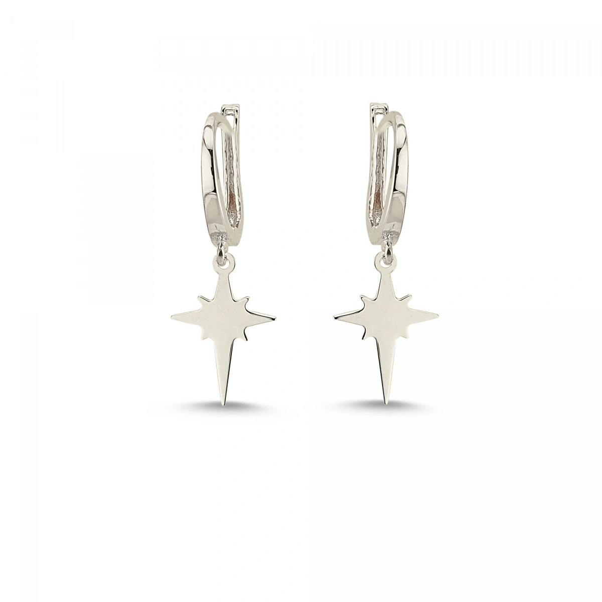 Kuzey Yıldızı Altın Küpe