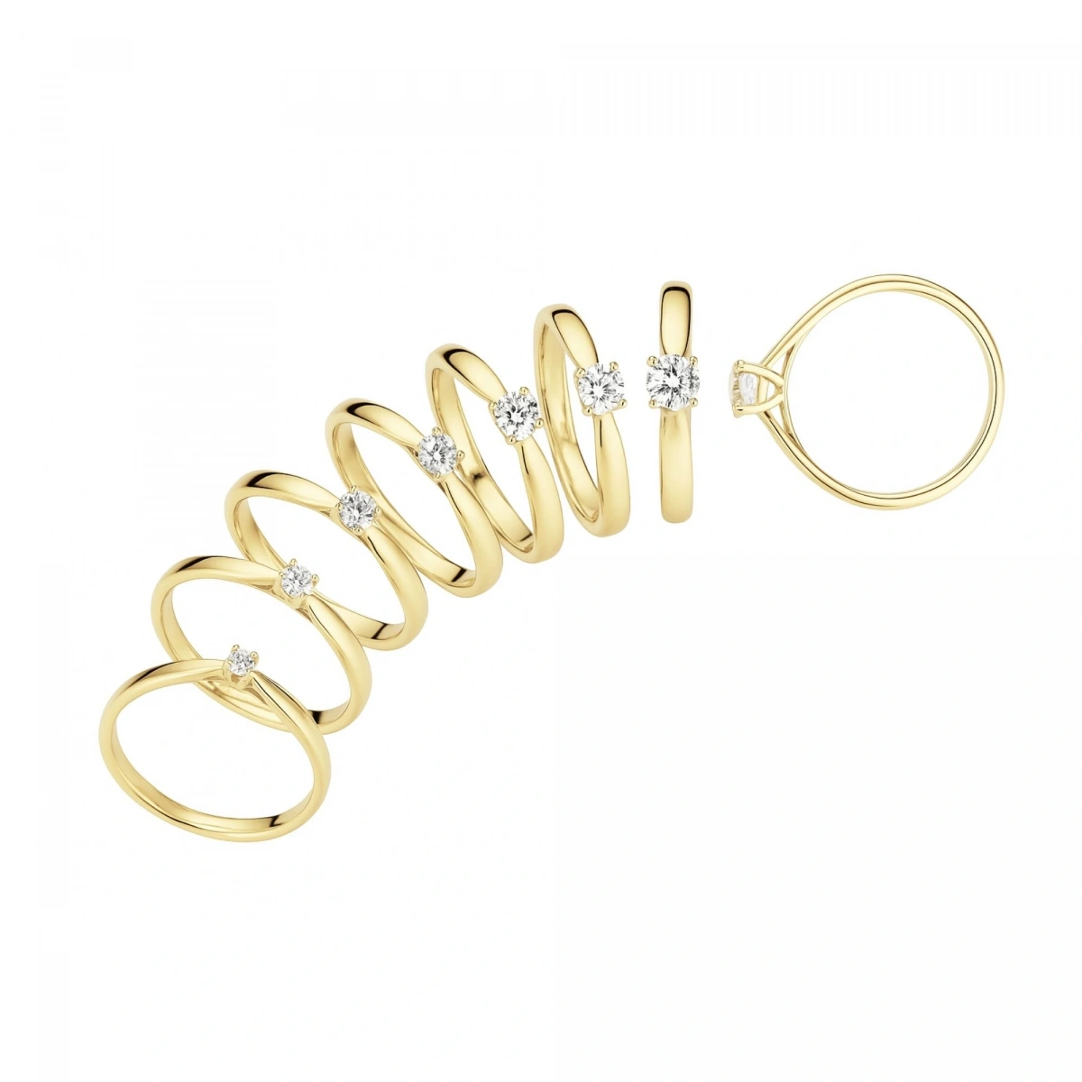 0,05 ct Mira Tektaş Pırlanta Yüzük