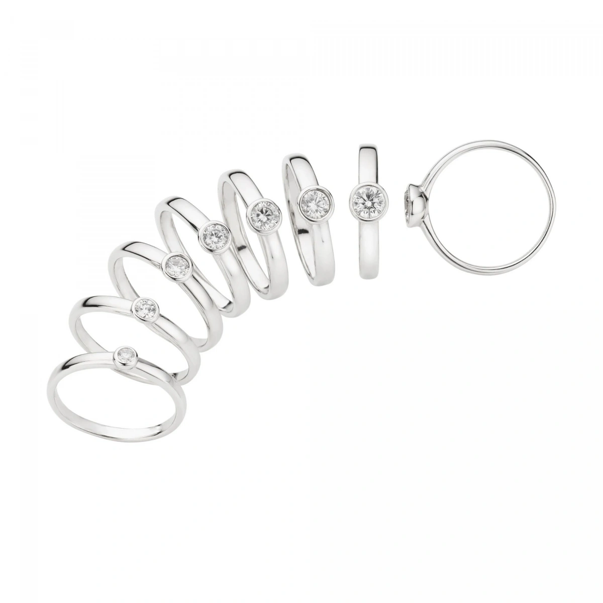 0,05 ct Novia Tektaş Pırlanta Yüzük