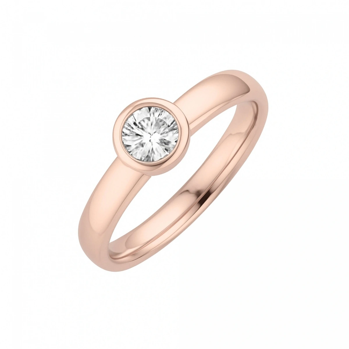 0,05 ct Novia Tektaş Pırlanta Yüzük