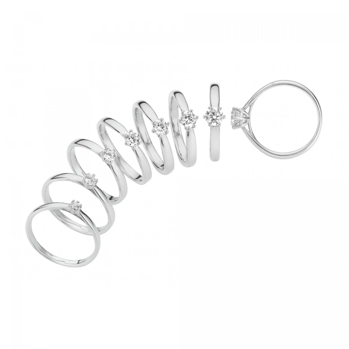 0,05 ct Elysia Tektaş Pırlanta Yüzük