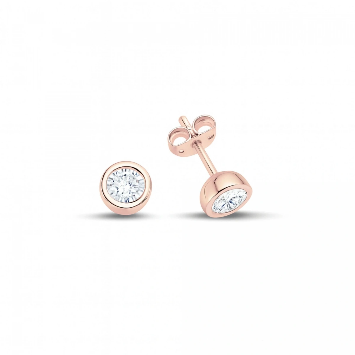 0,05 ct Helen Tektaş Pırlanta Küpe