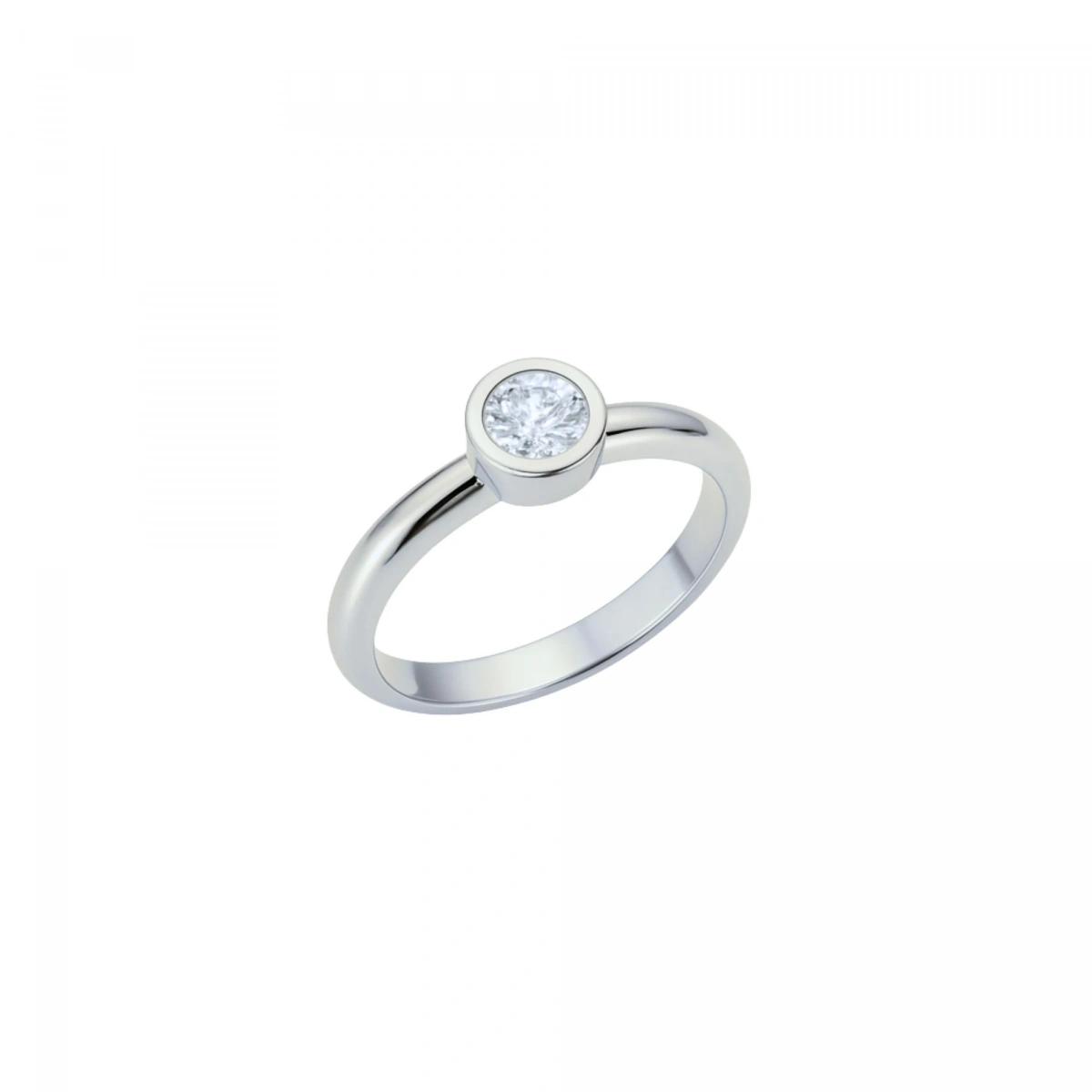 0,05 ct Moren Tektaş Pırlanta Yüzük