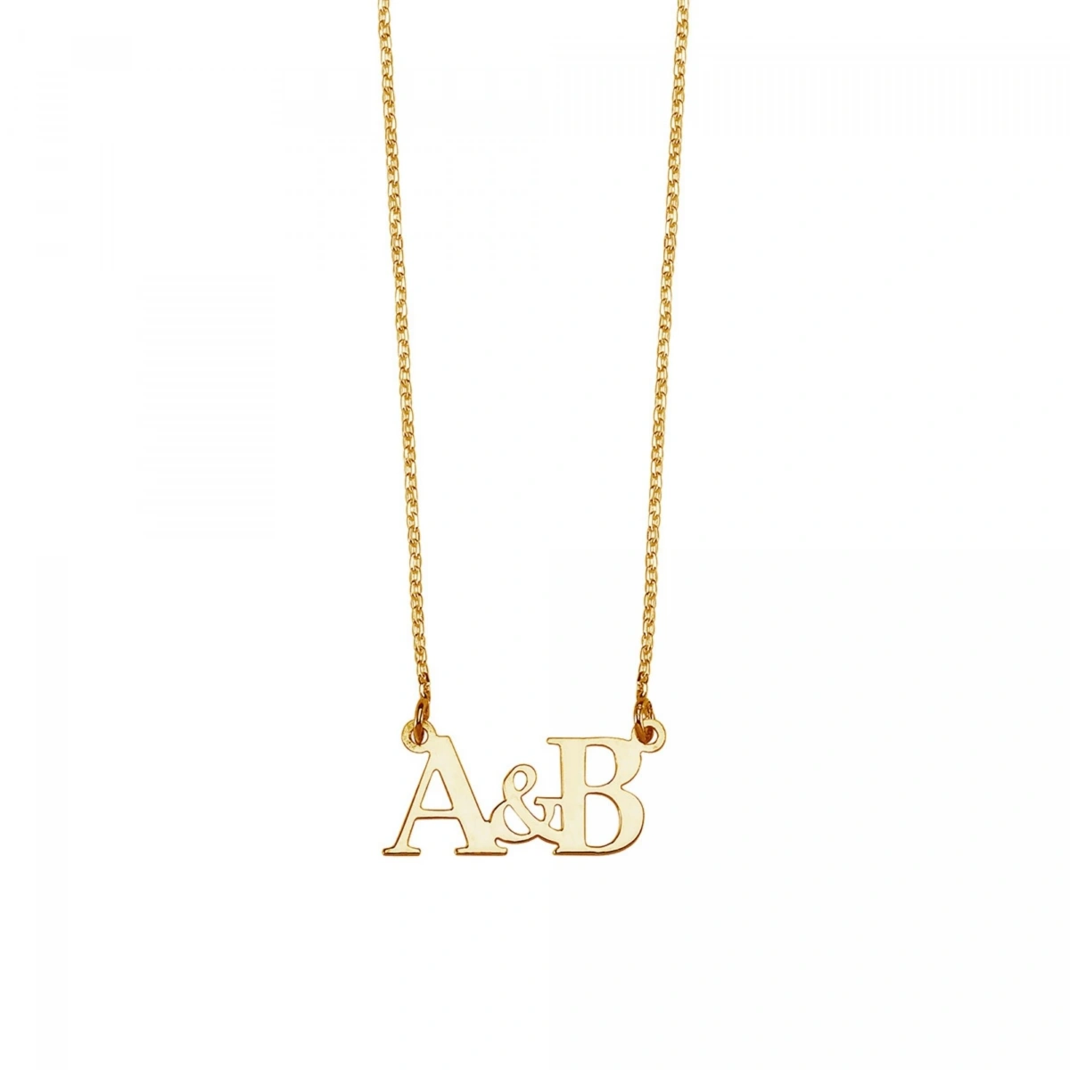 Lazer Kesim İsim Kolye