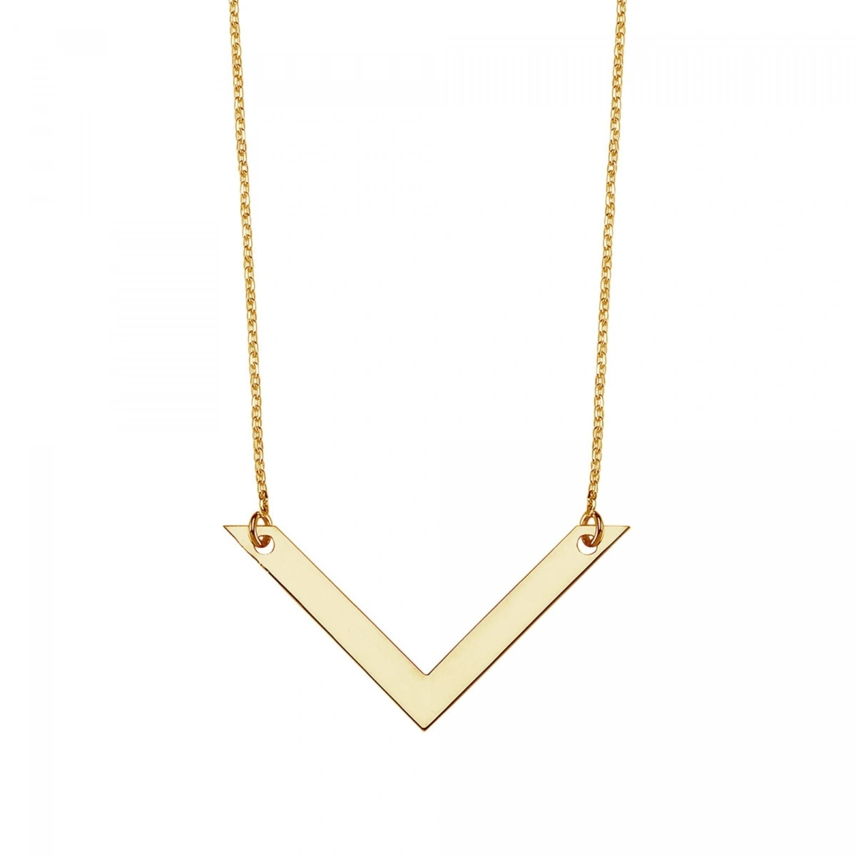 Lazer Kesim V Plaka Kolye