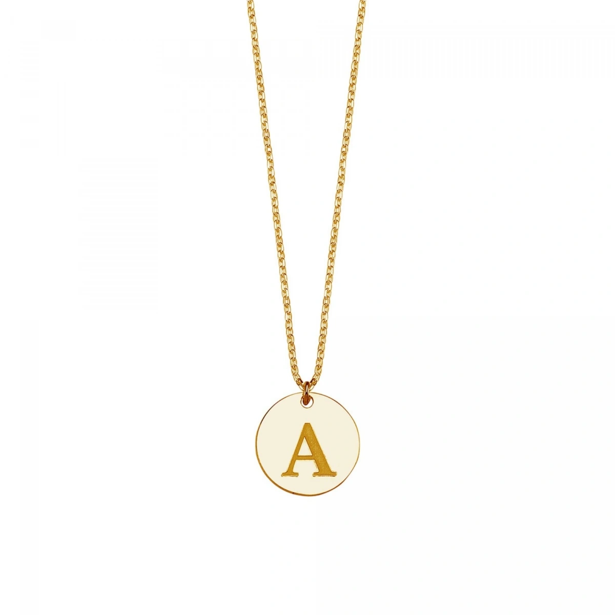 Lazer Kesim Plaka Harfli Kolye