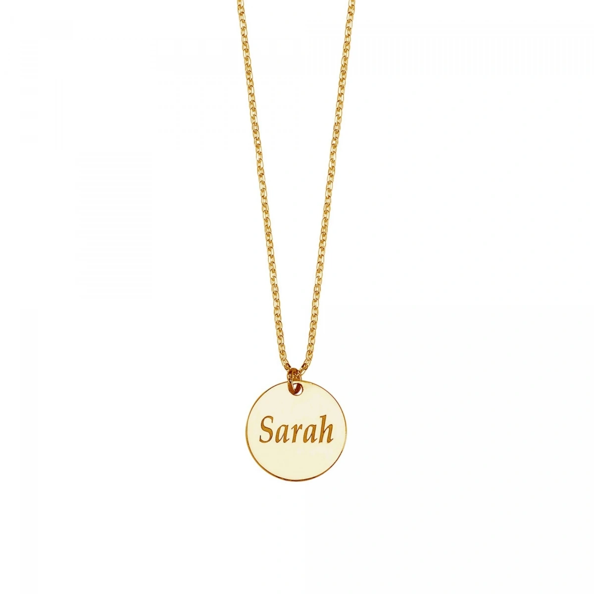 Lazer Kesim Plaka İsimli Kolye