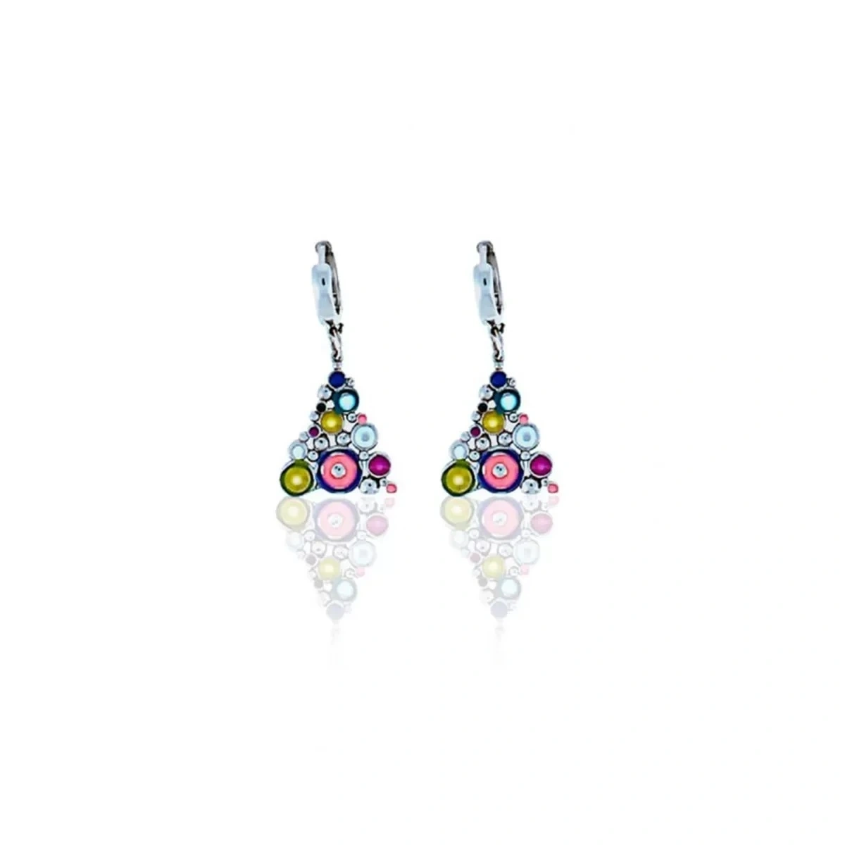 Çam Ağacı Sallantılı Gümüş Küpe