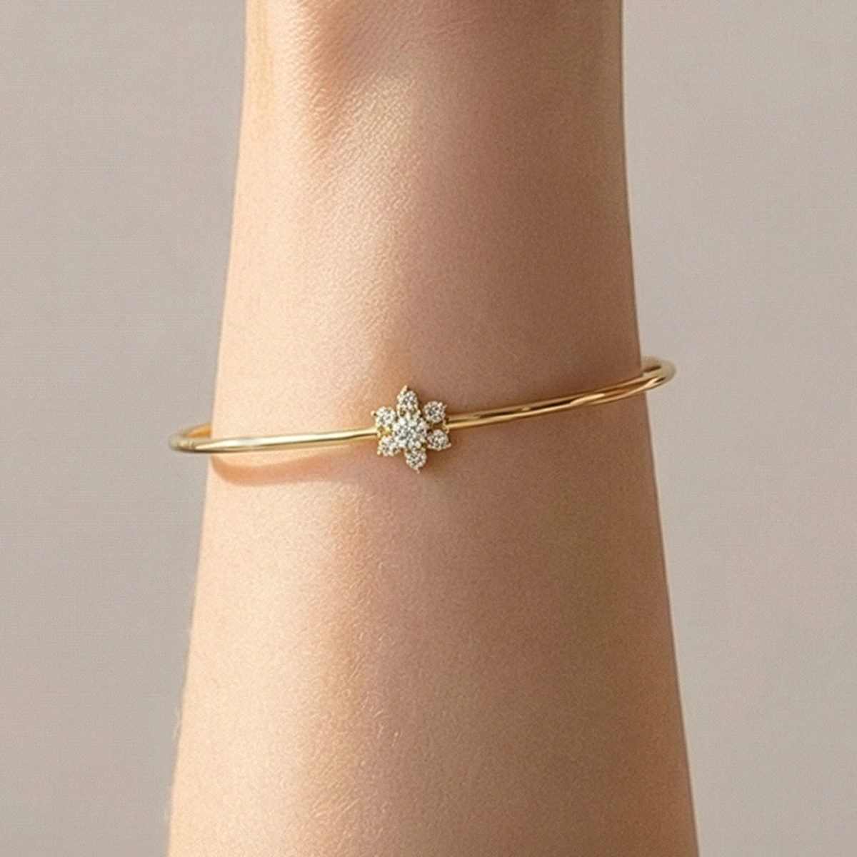 Lotus Altın Bileklik