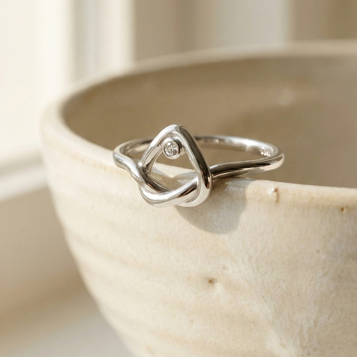 Aşk Düğümü Pırlanta Yüzük