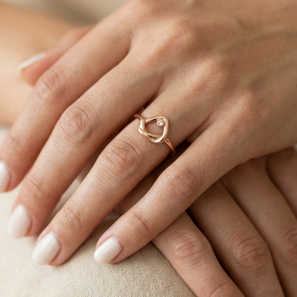 Aşk Düğümü Pırlanta Yüzük