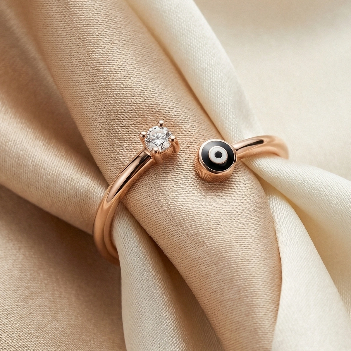 Nazar Pırlanta Yüzük