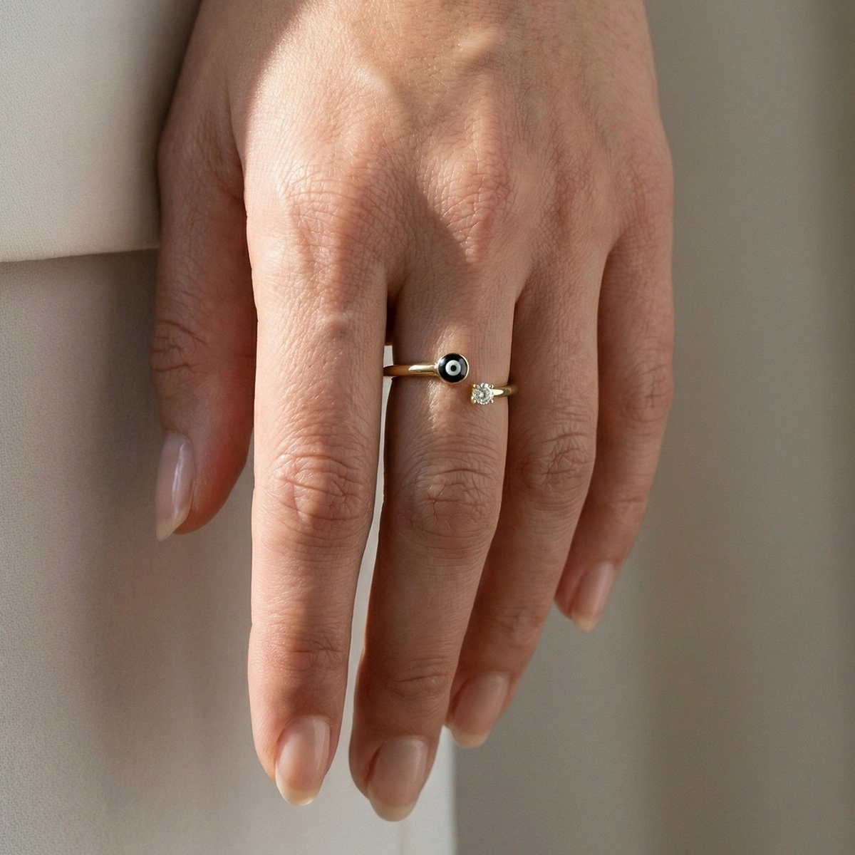 Nazar Pırlanta Yüzük