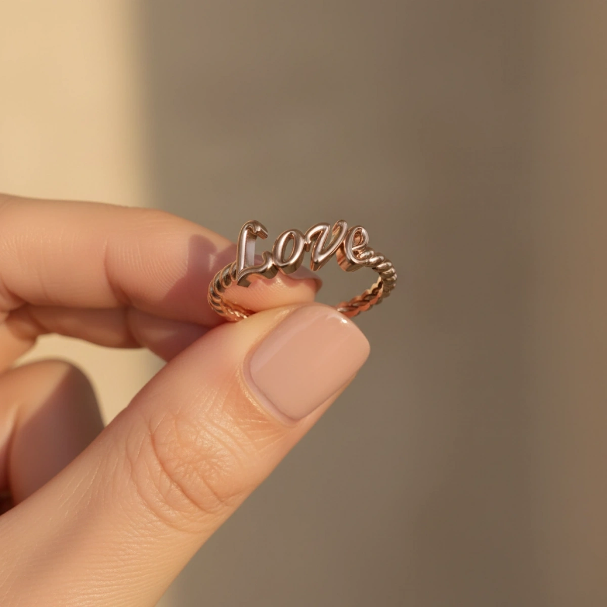 Lovely Altın Yüzük