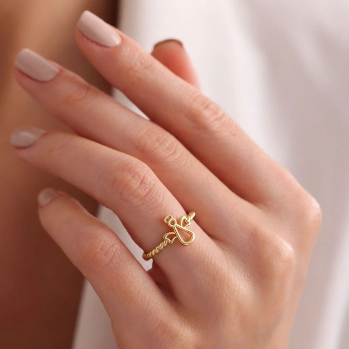 Lovely Altın Yüzük