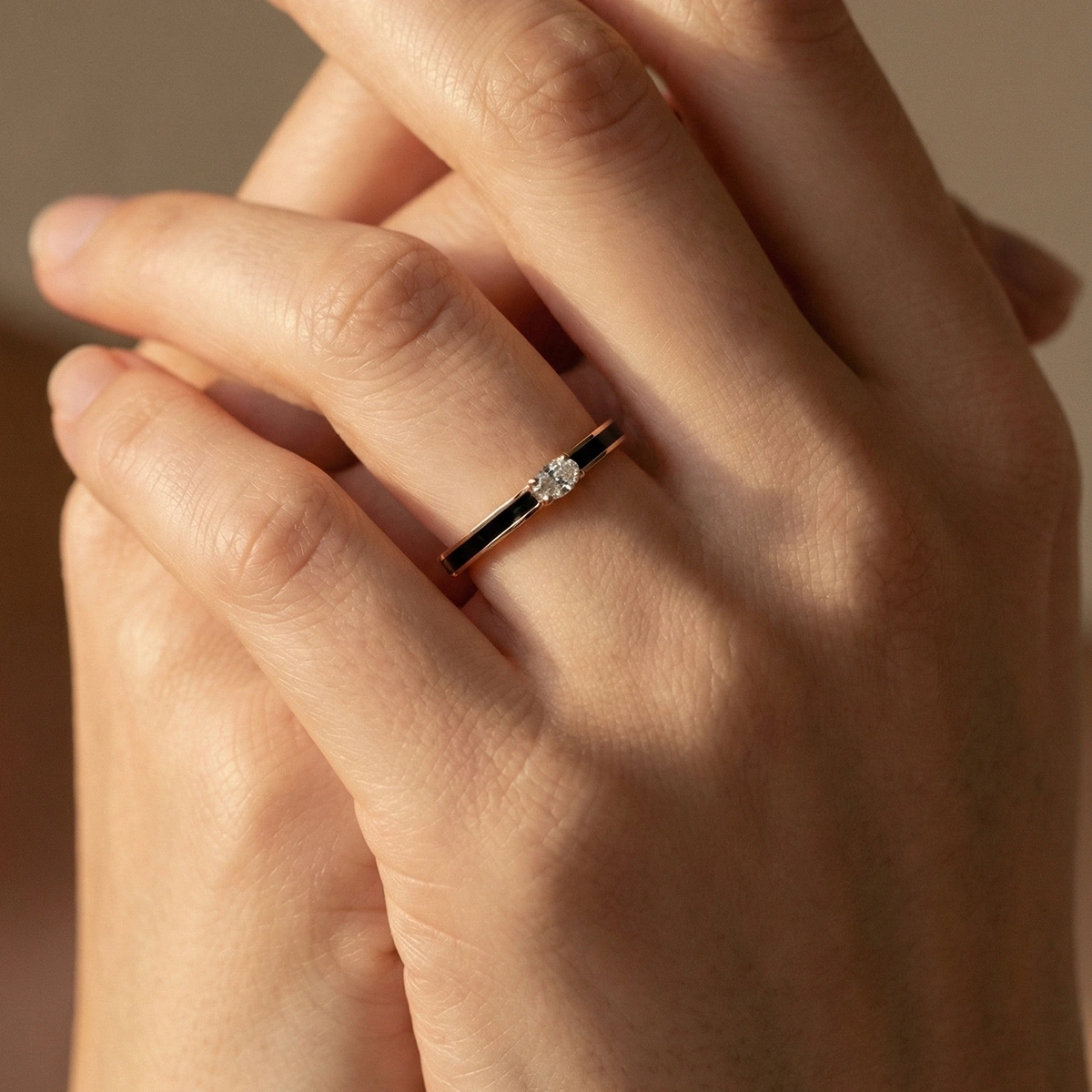 Candy Mineli Markiz Pırlanta Yüzük