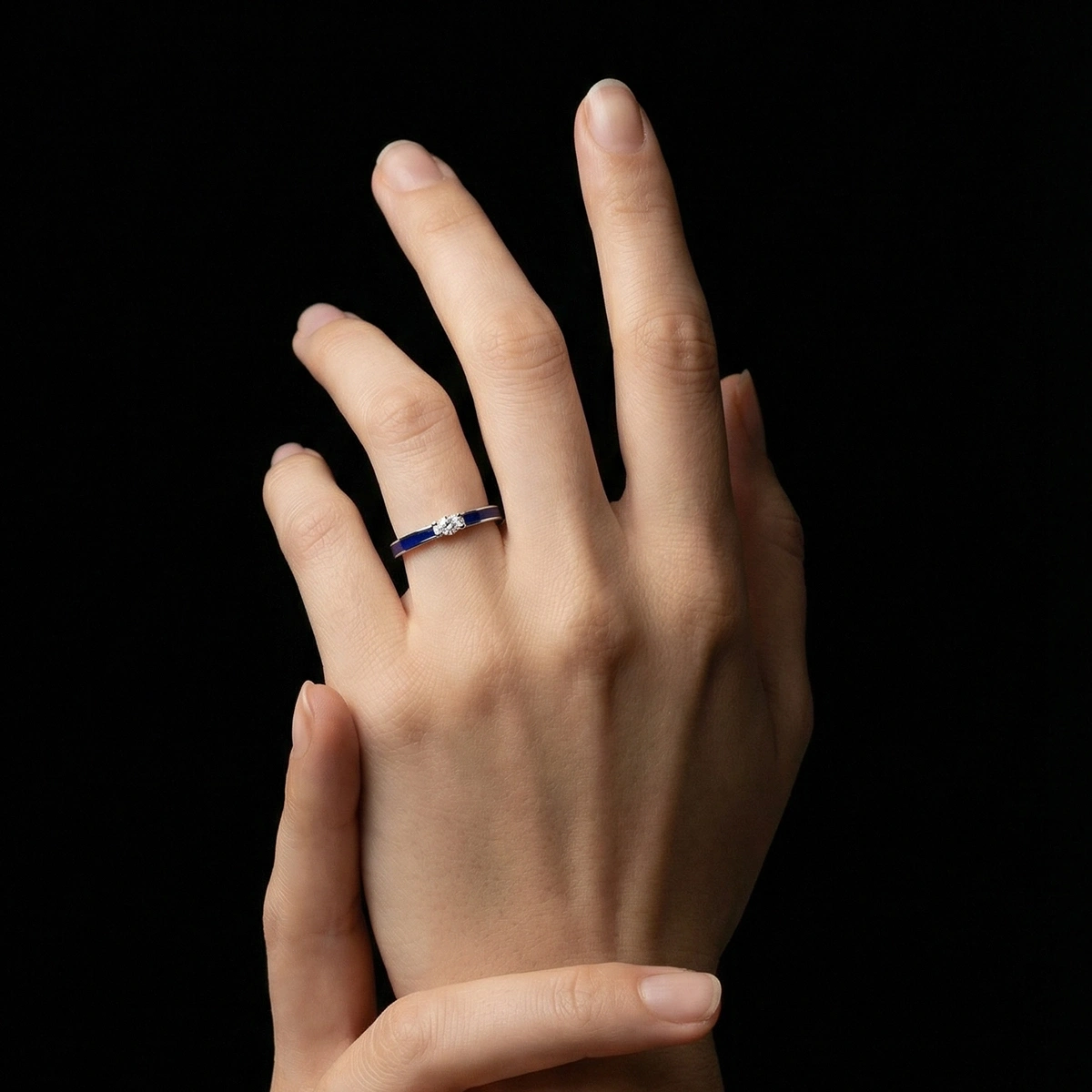 Candy Mineli Markiz Pırlanta Yüzük