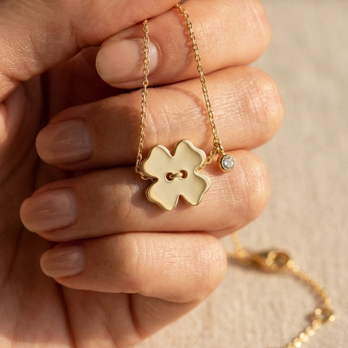 Yonca Pırlanta Bileklik