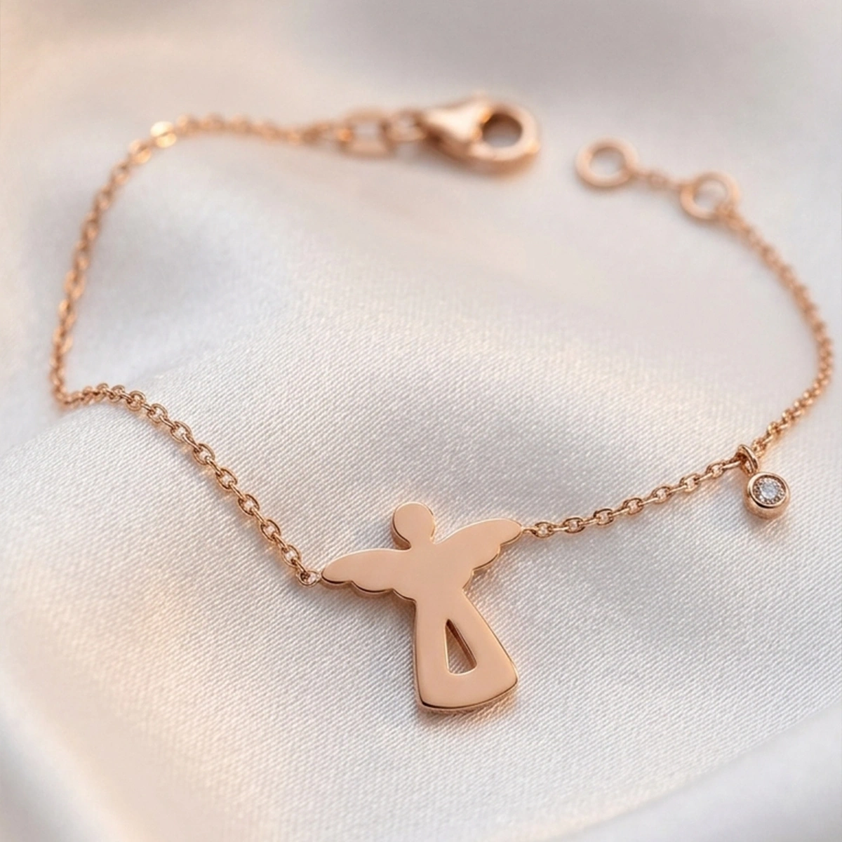 Guardian Angel Diamond Bracelet