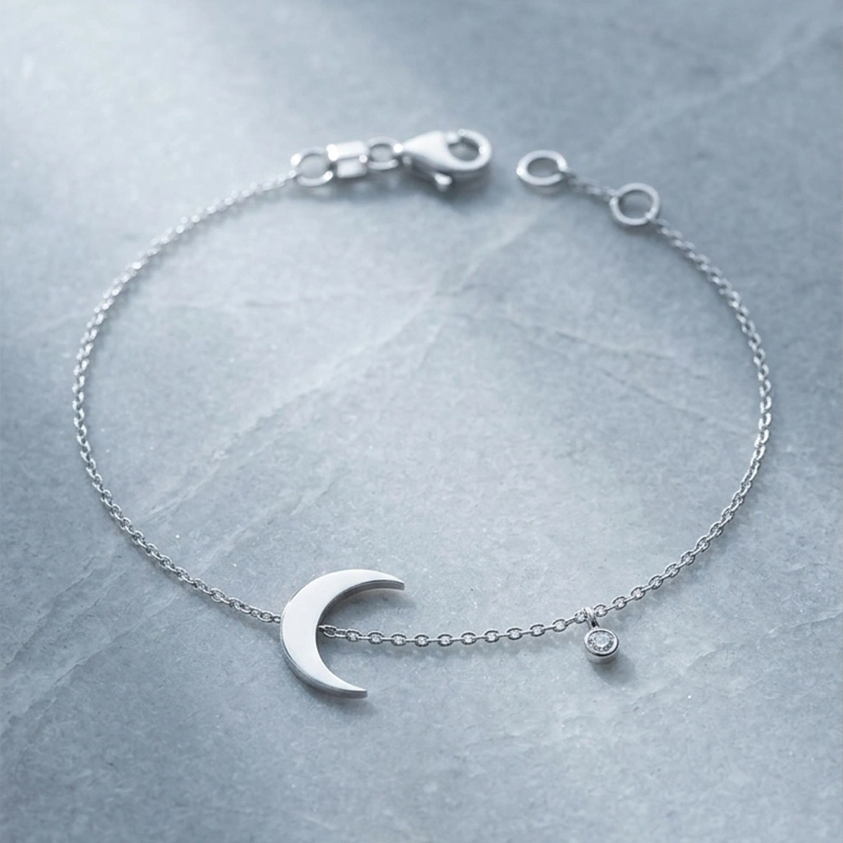 New Moon Diamond Bracelet