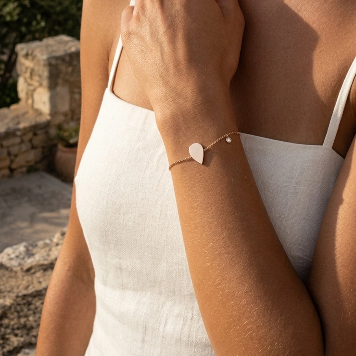 Damla Pırlanta Bileklik