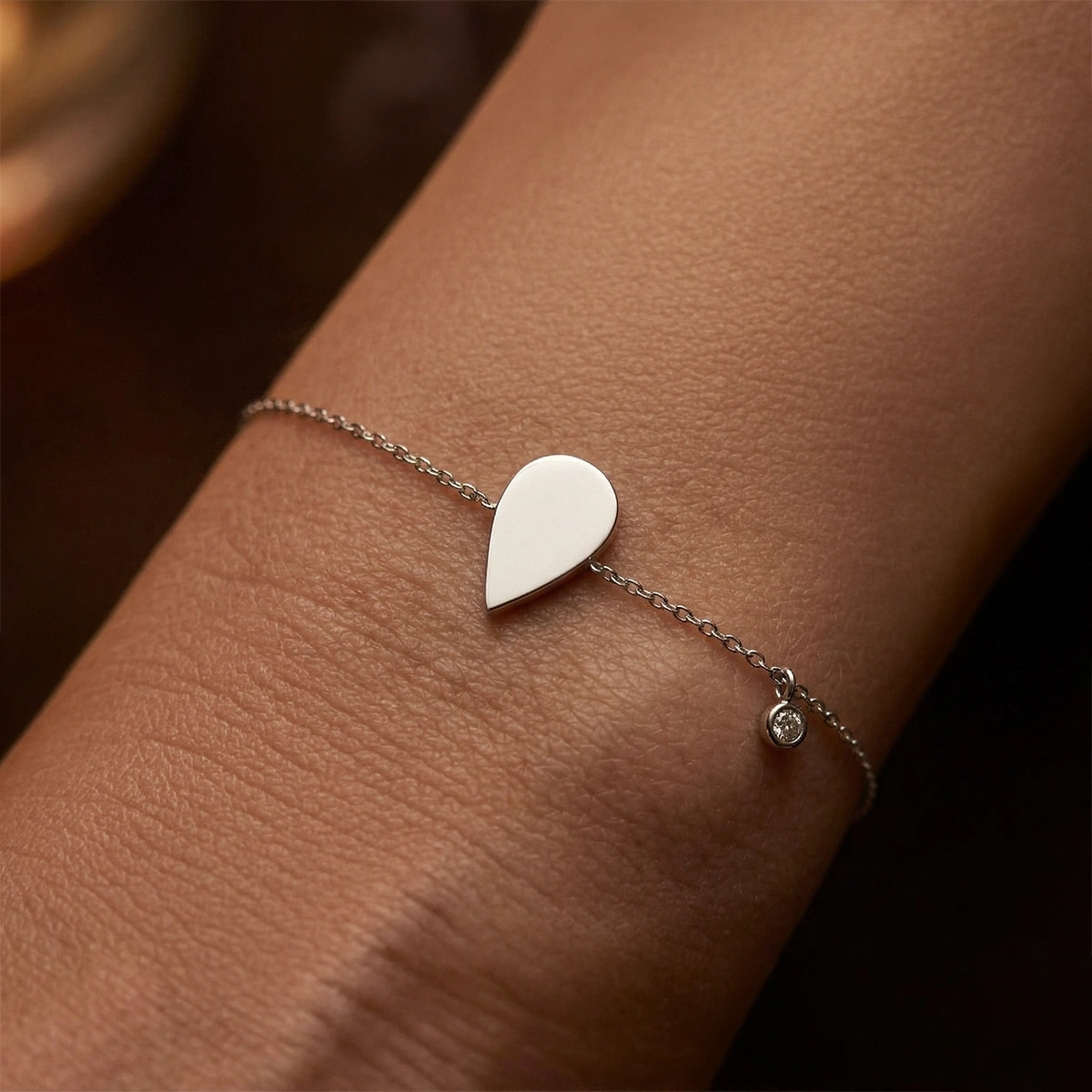 Damla Pırlanta Bileklik