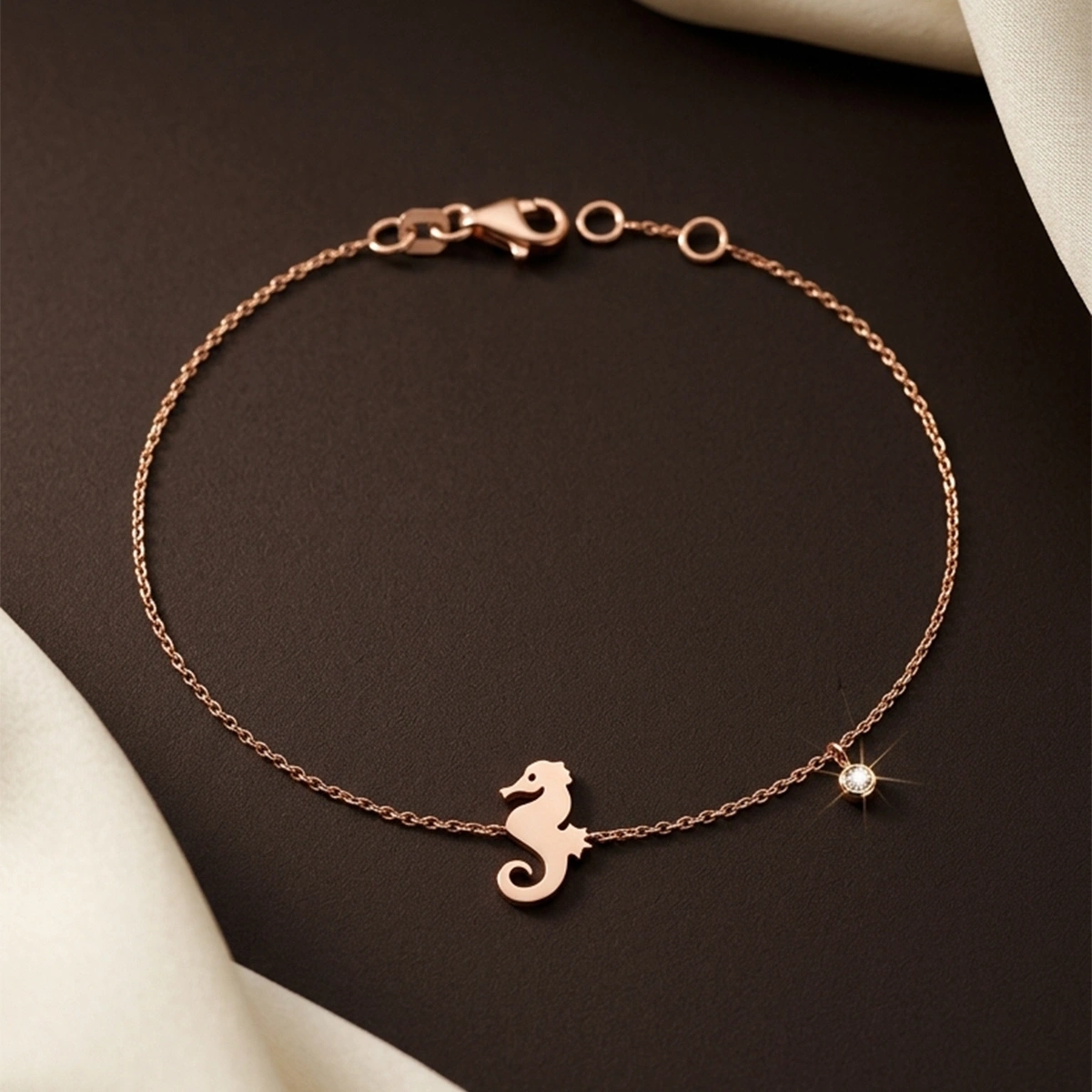 Sea Horse Diamond Bracelet