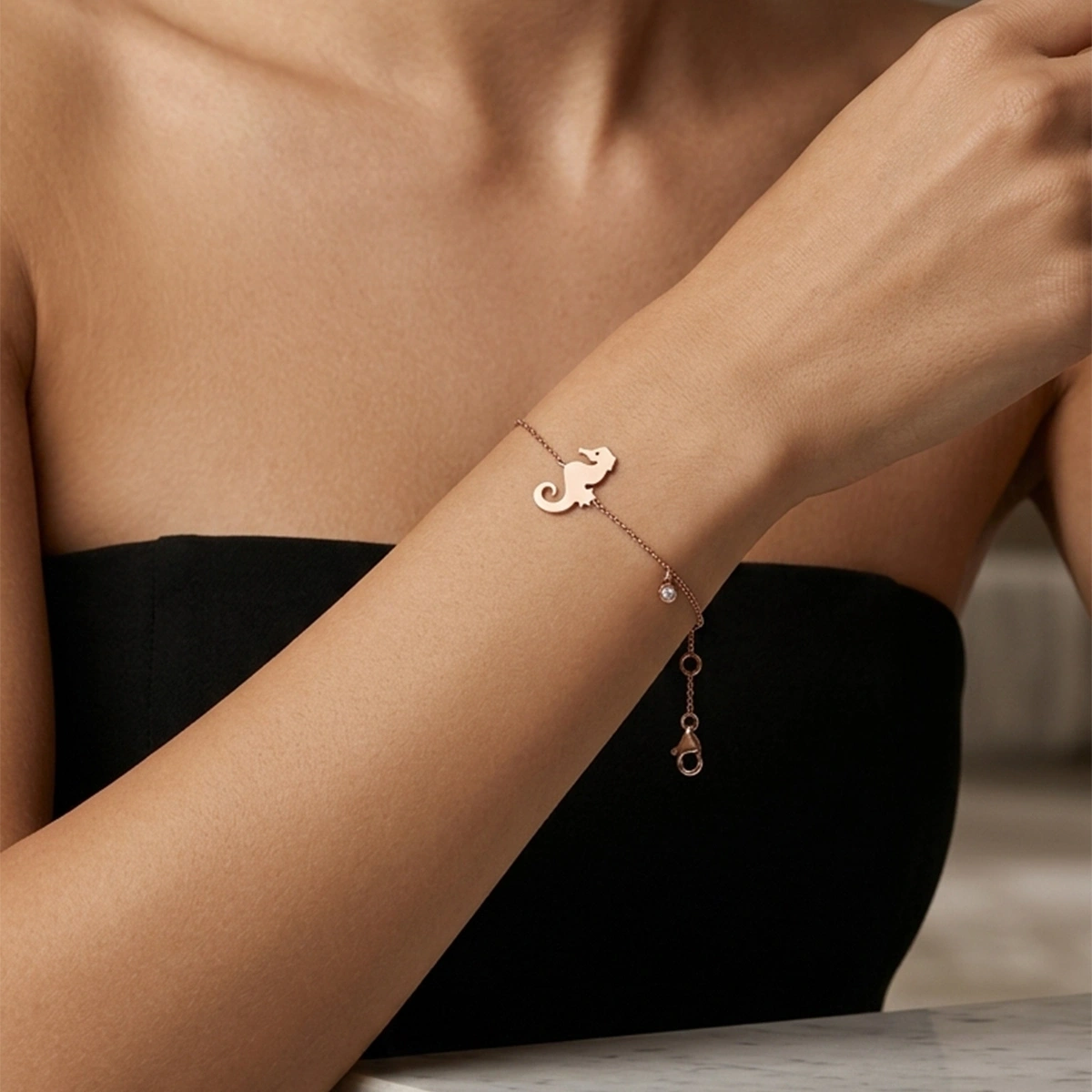 Sea Horse Diamond Bracelet
