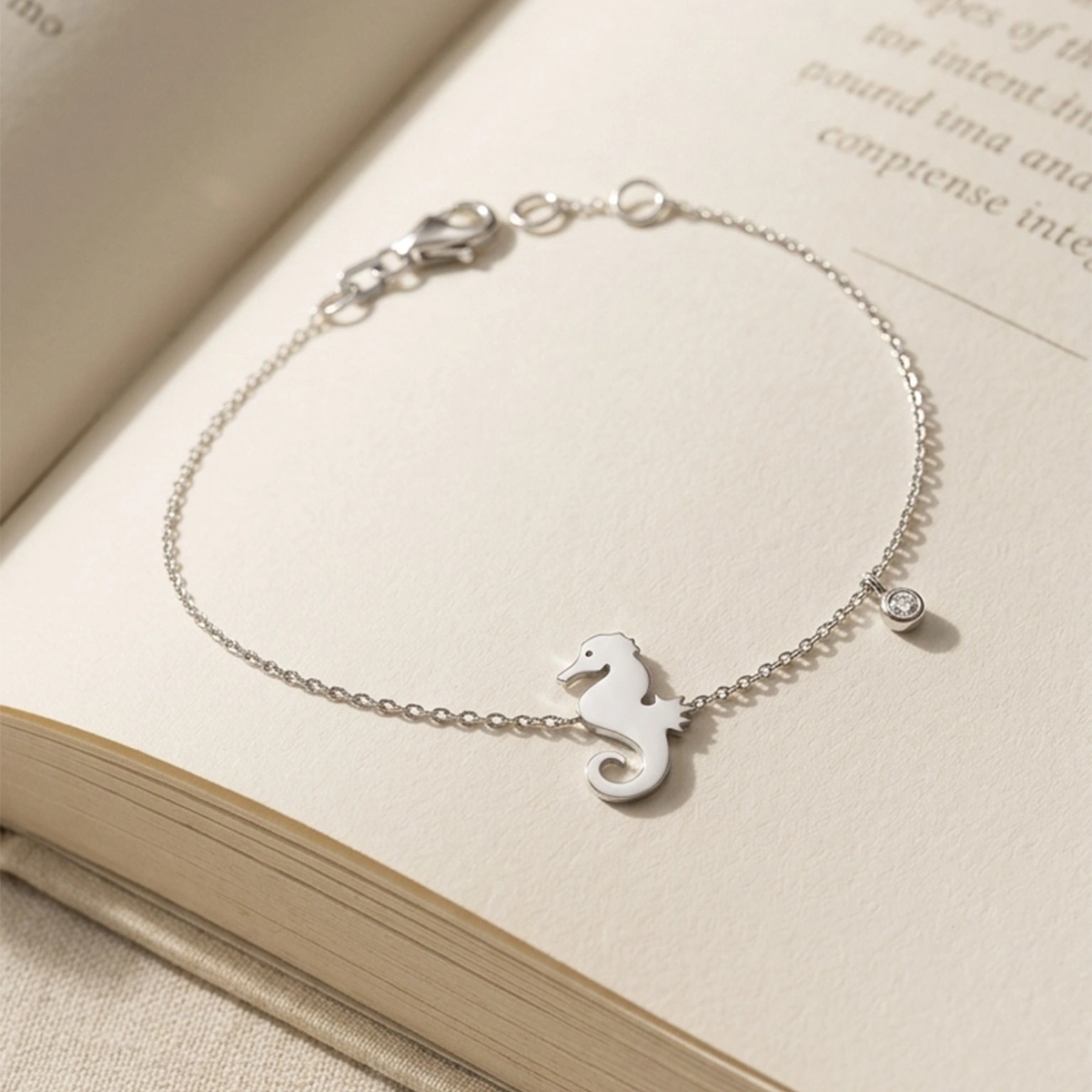 Sea Horse Diamond Bracelet