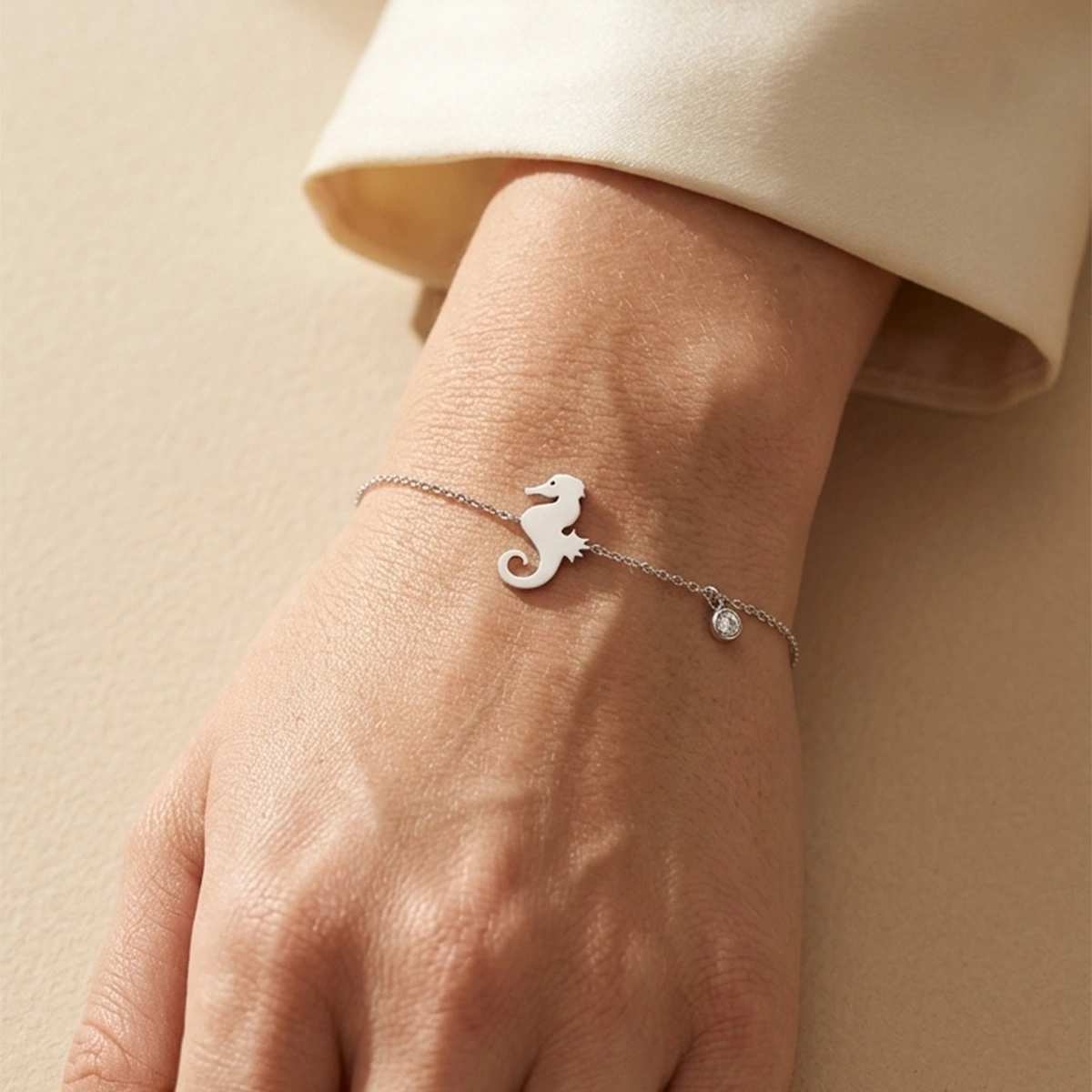 Sea Horse Diamond Bracelet