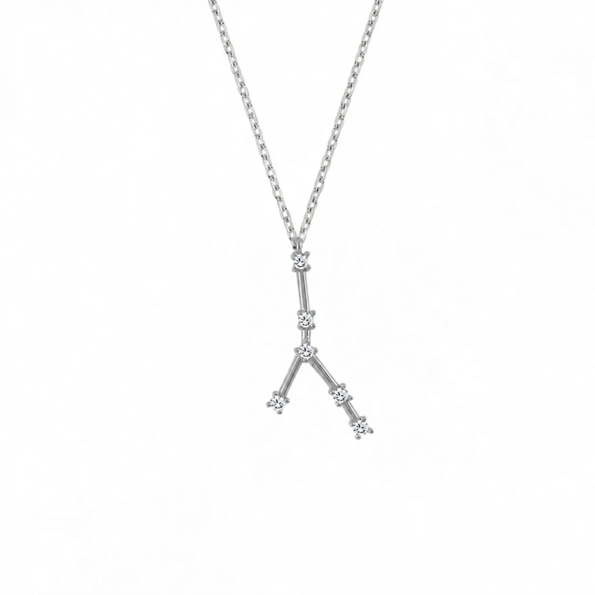 Star Map Cancer Zodiac Necklace