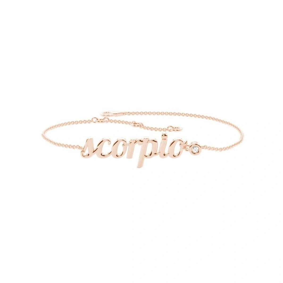 Akrep Burcu Zodiac Pırlanta Bileklik