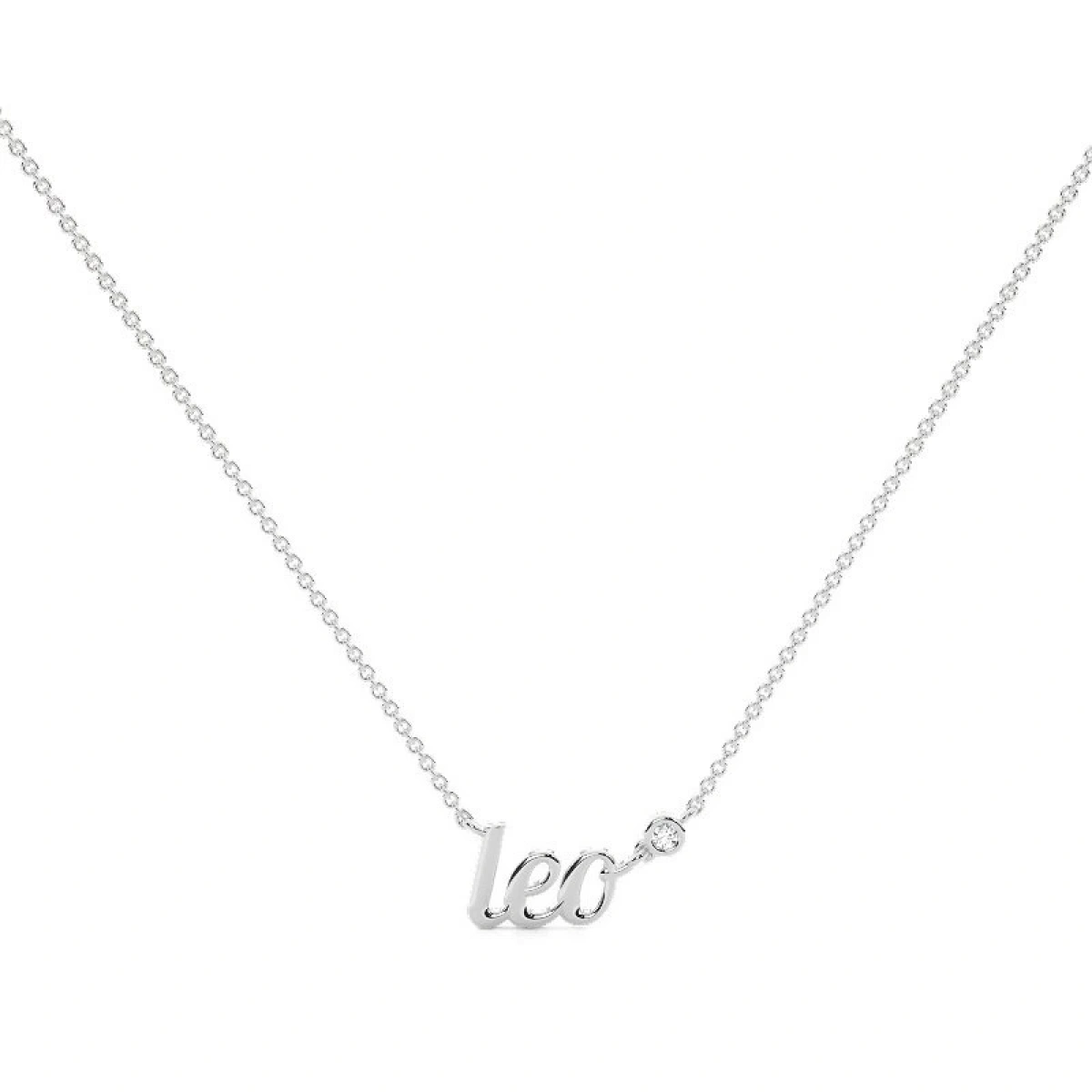 Aslan Burcu Zodiac Pırlanta Kolye