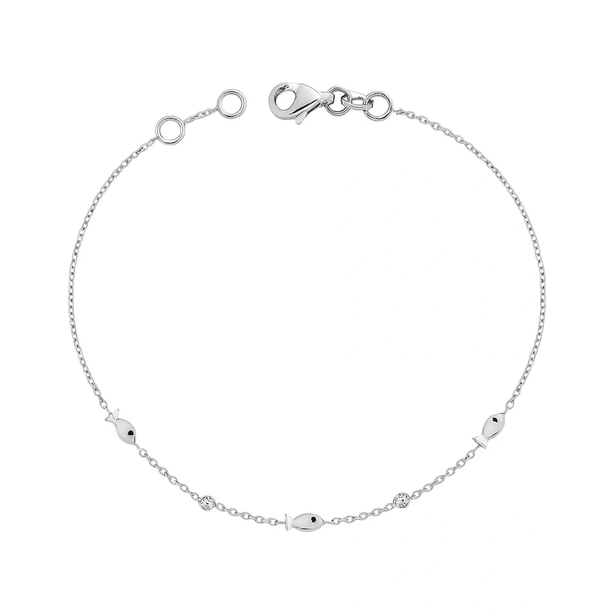 Bereket Balık Mineli Altın Bileklik