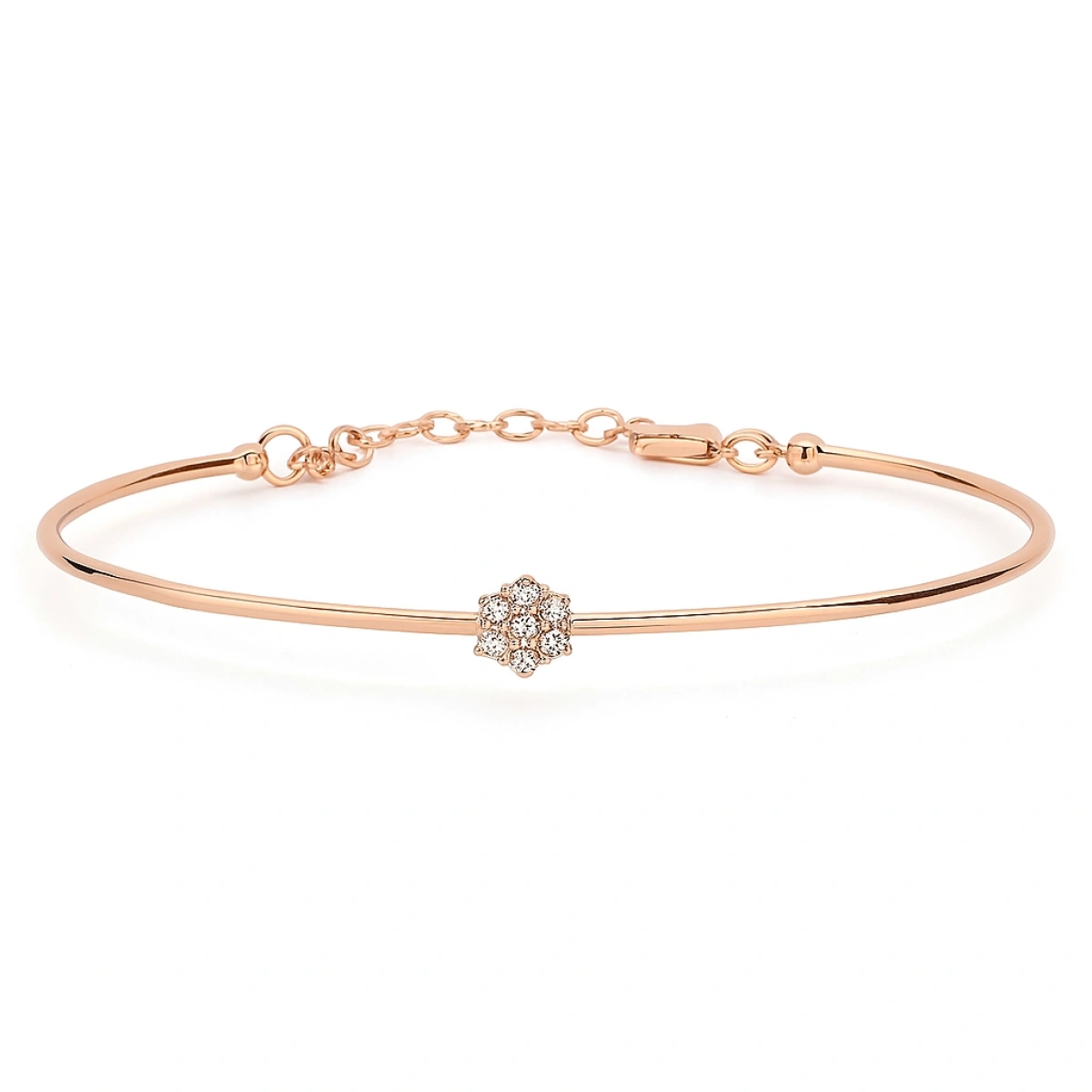 Çiçek Altın Bileklik