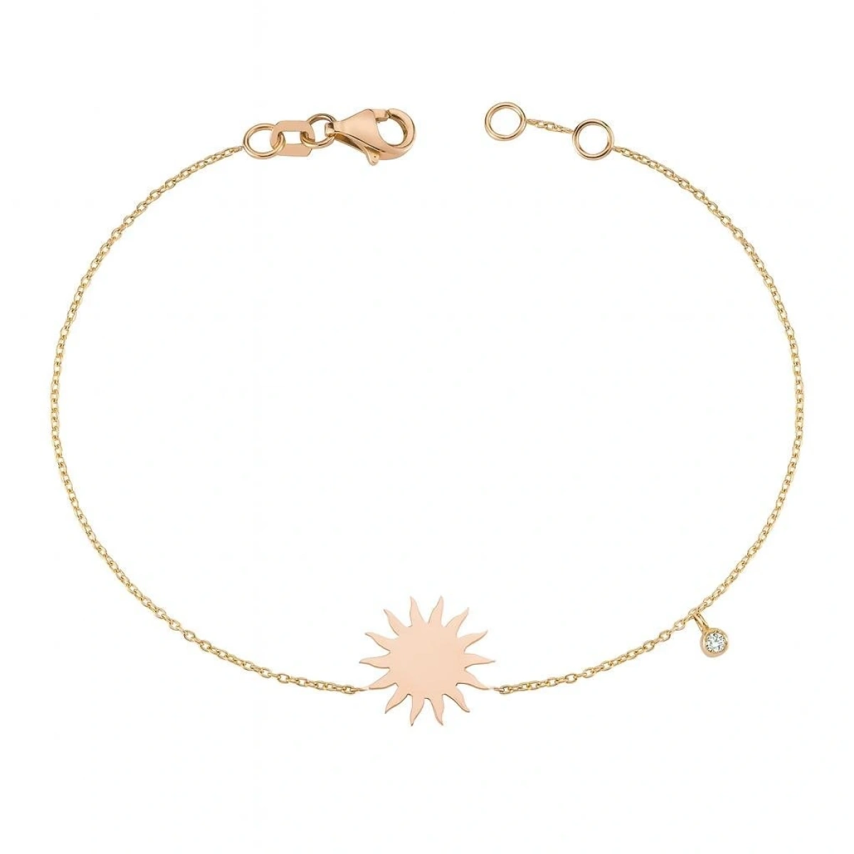 Güneş Pırlanta Bileklik