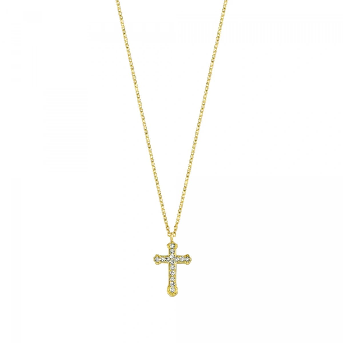 Haç Altın Kolye