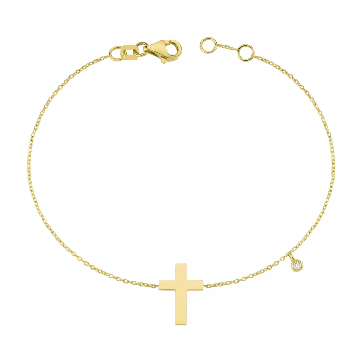 Haç Pırlanta Bileklik