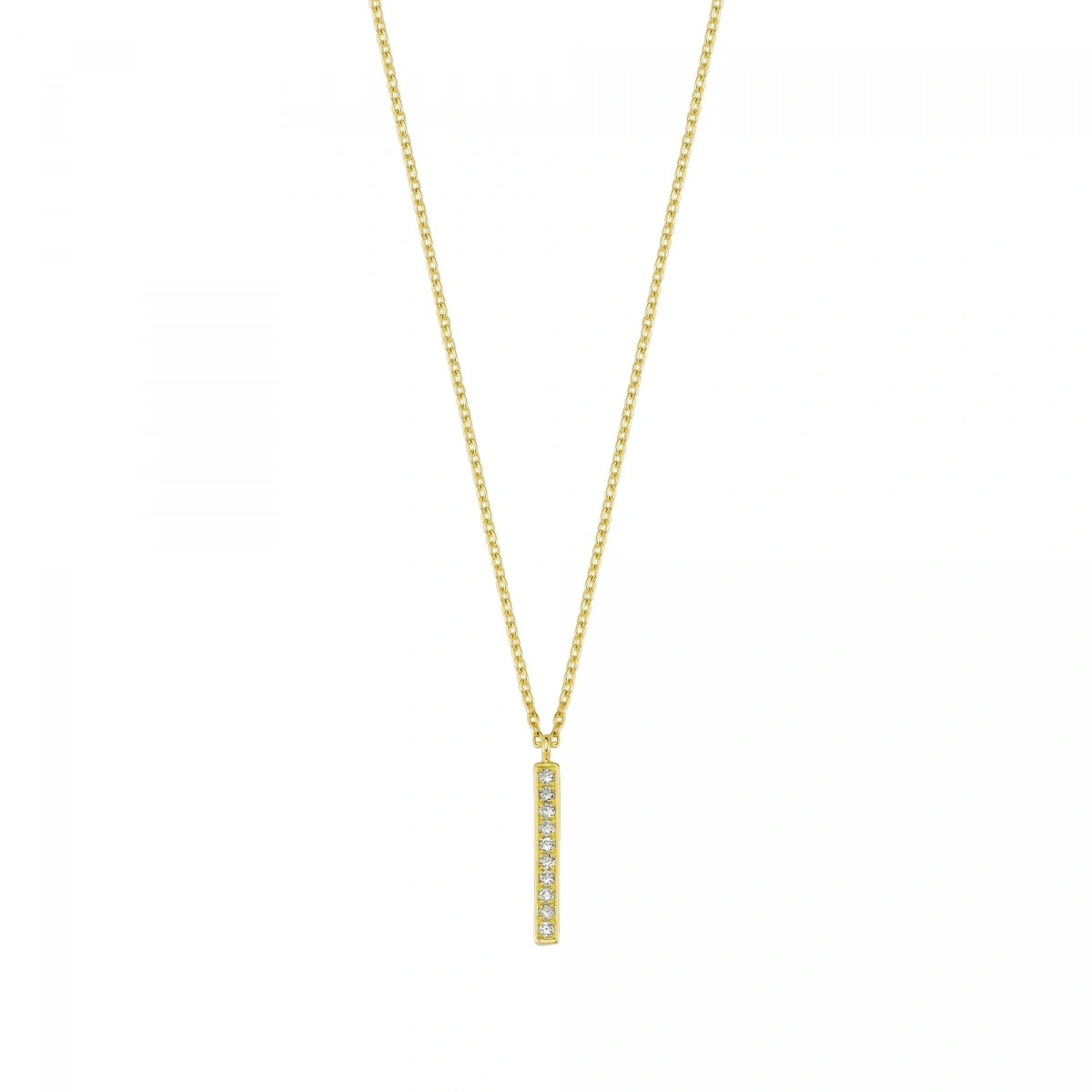 Hayat Çizgisi Altın Kolye