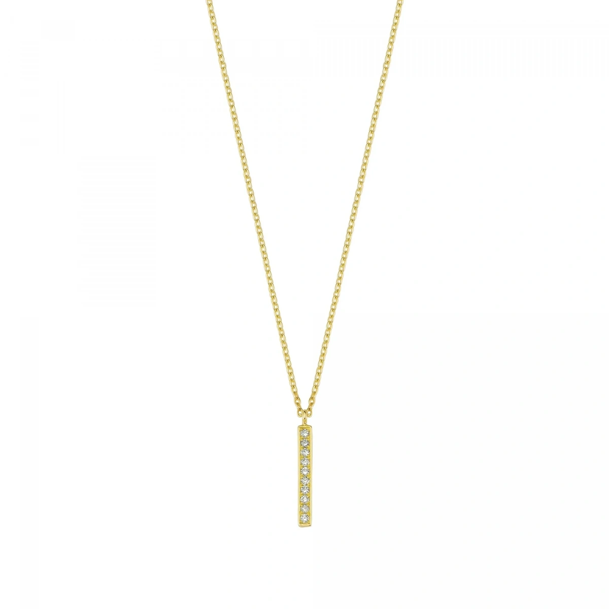 Hayat Çizgisi Altın Kolye