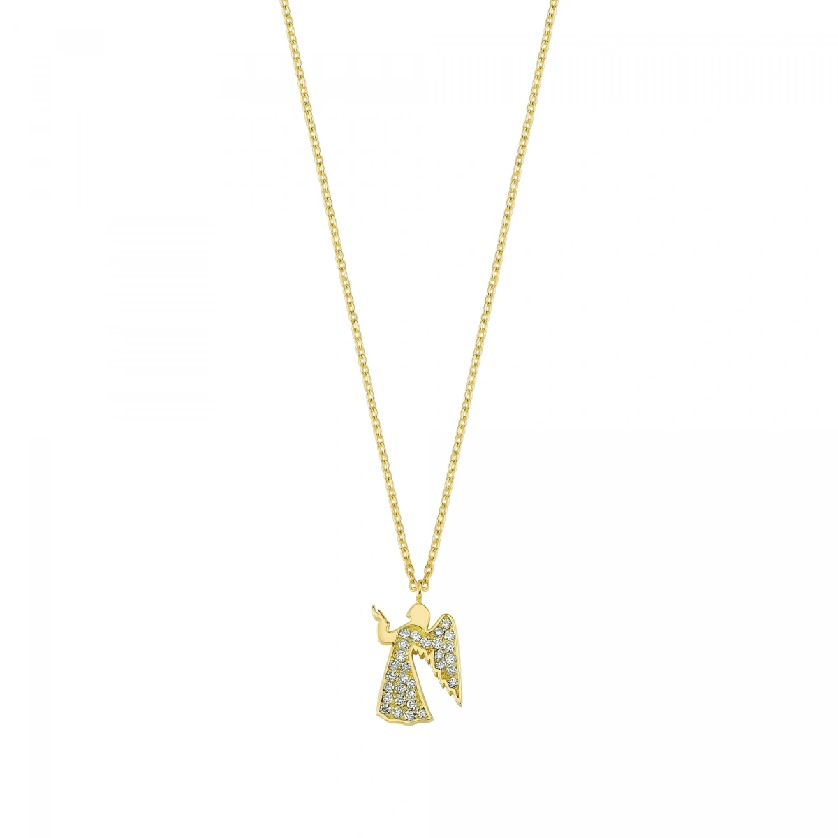 Koruyucu Melek Altın Kolye