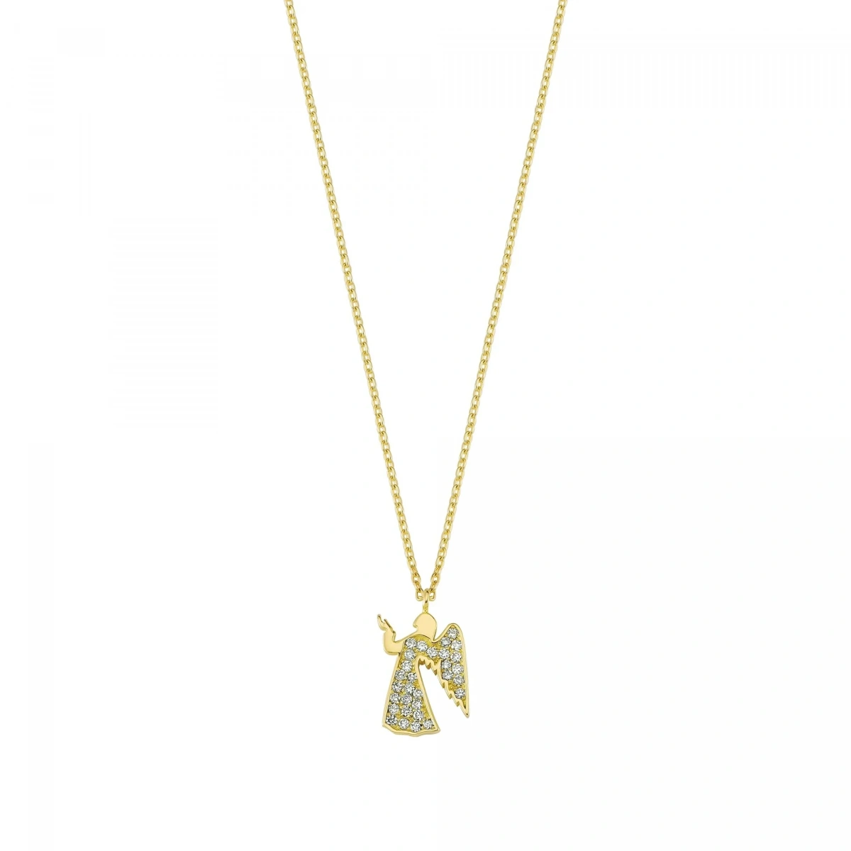 Koruyucu Melek Altın Kolye