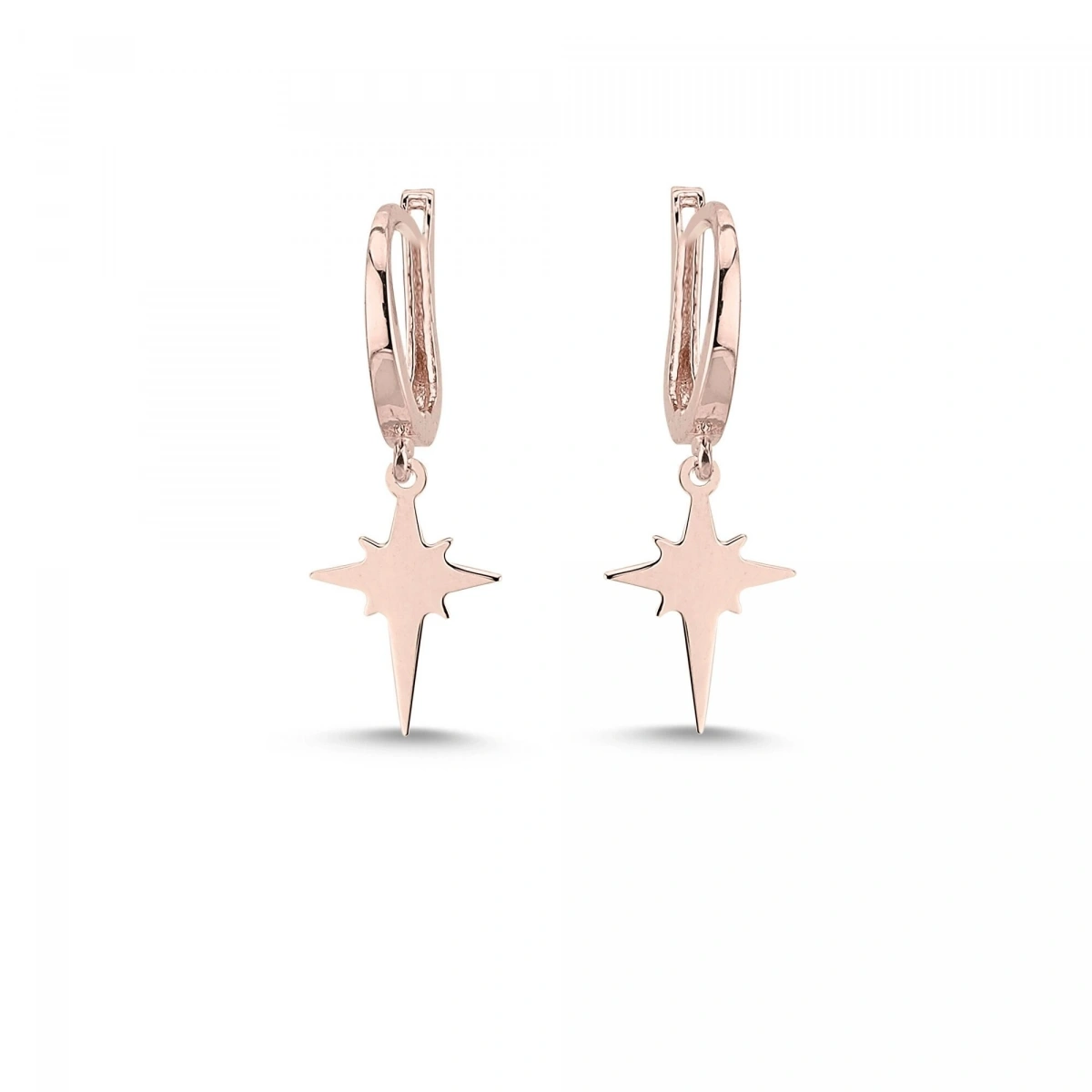 Kuzey Yıldızı Altın Küpe