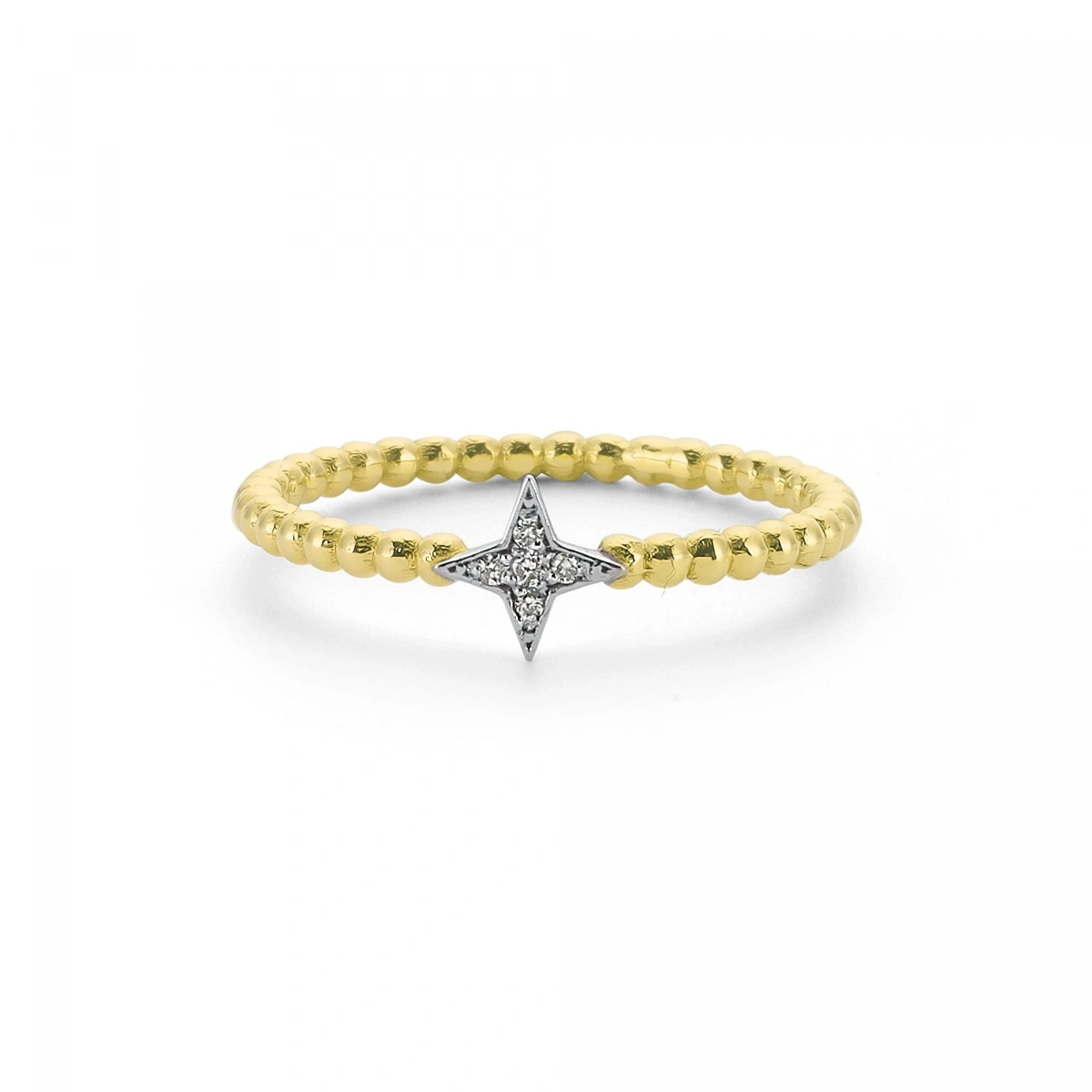 Kuzey Yıldızı Altın Yüzük