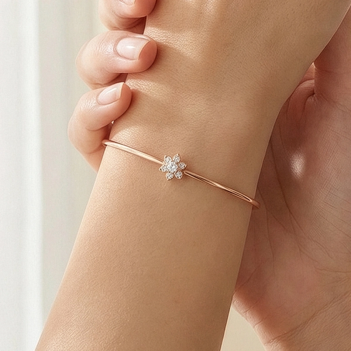 Lotus Altın Bileklik