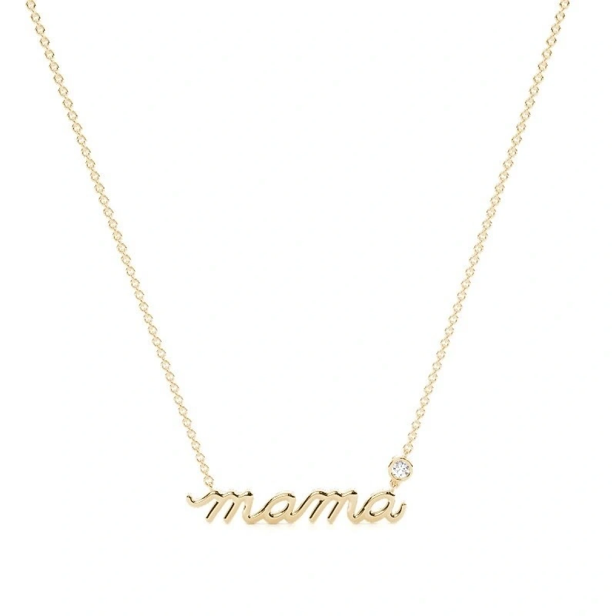 Mama Pırlanta Kolye