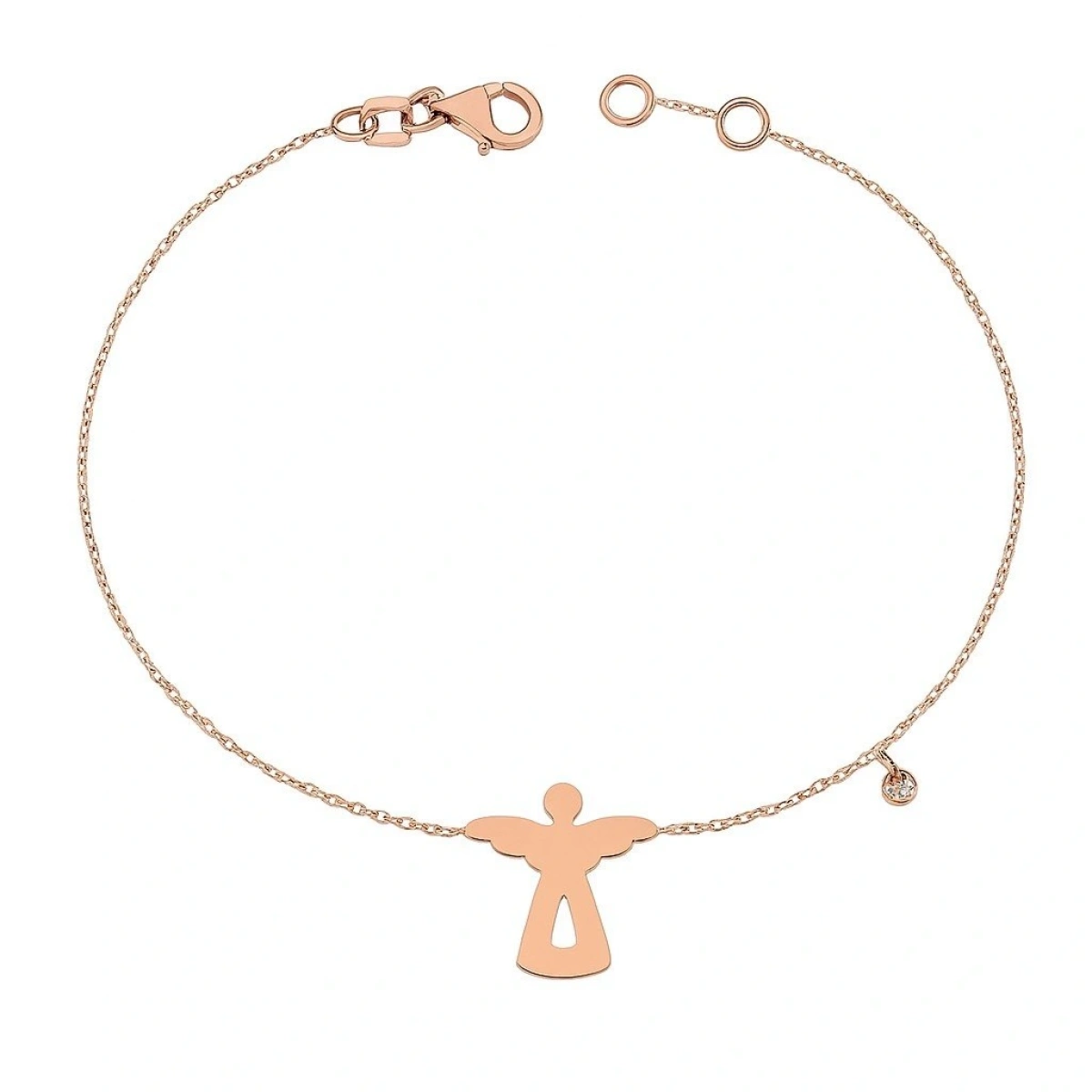 Melek Koruyucu Pırlanta Bileklik