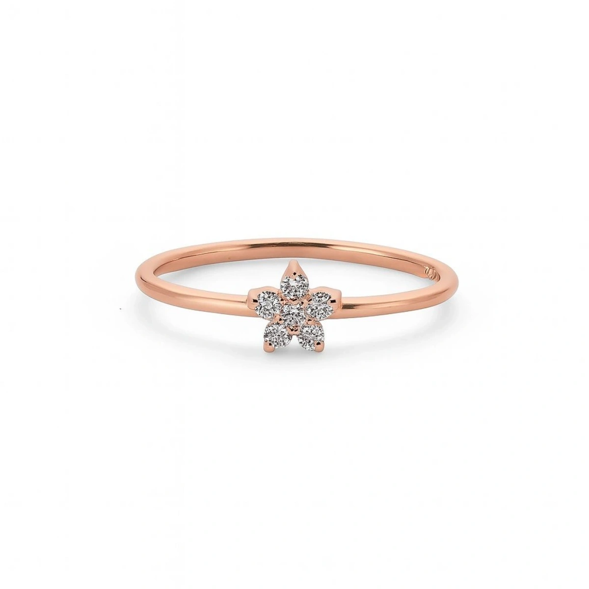 Minik Çiçek Altın Yüzük