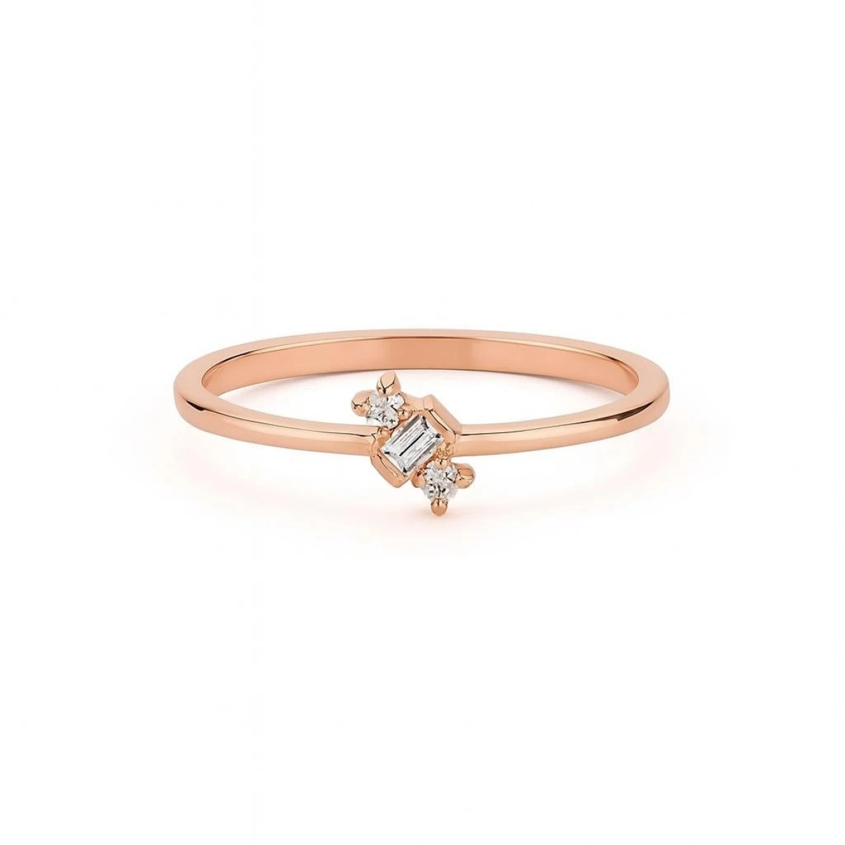 Minimal Altın Yüzük